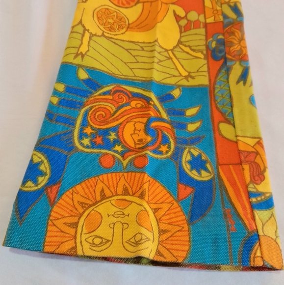 Handmade Vintage Jeans Boho Hippie - Picture 7 of 8